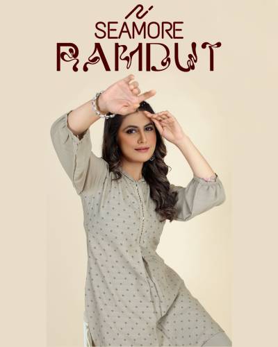 RAMDUT BY SEAMORE PRINTED KURTI SALWAR KAMEEZ MANUFACTURER IN INDIA